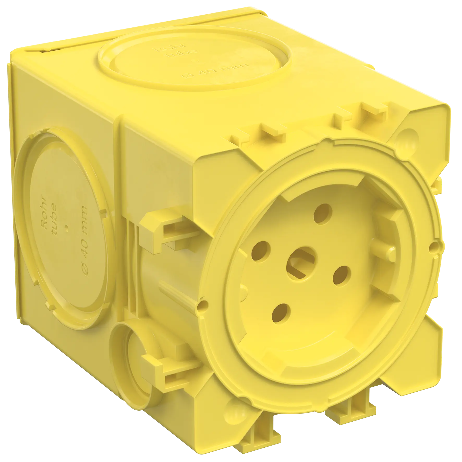 Produktfoto 1 von Betonbau, B2 Geräte-Verbindungsdose für System-Haftmagnet, Tiefe 83,5 mm