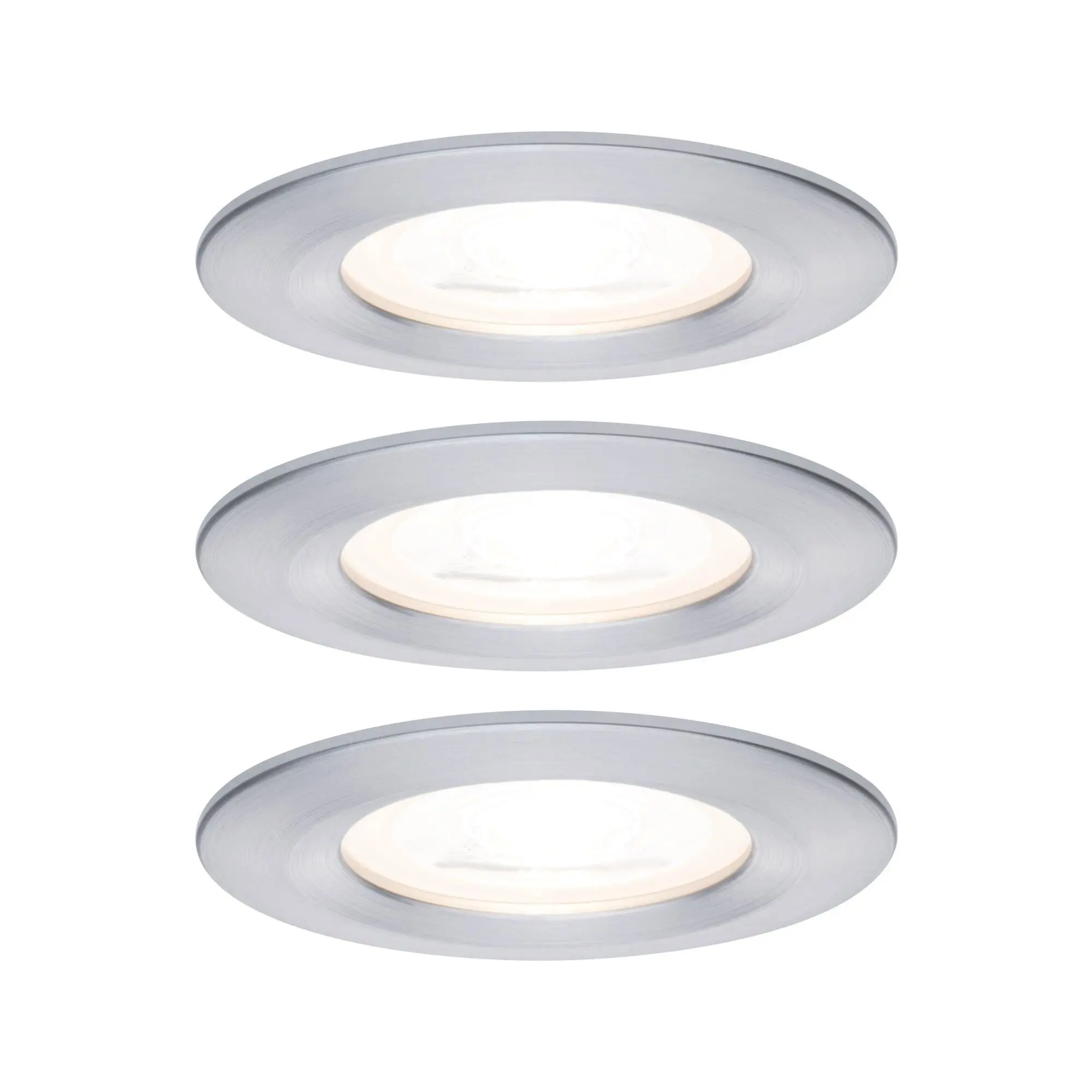 Produktfoto 1 von EBL Set Nova rund starr LED IP44 3x6,5W