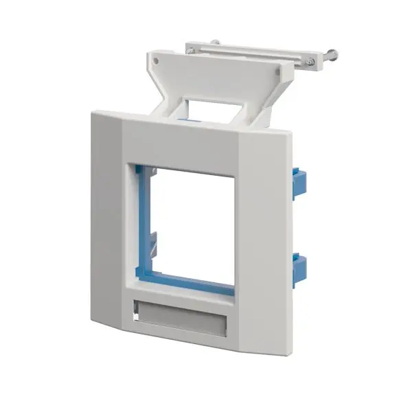 Adapterrahmen 1-fach AR-1V-9010, frontr., Installationssäule 80mm, aws