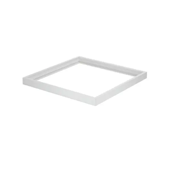 Produktfoto 1 von 4-teiliger Aufbaurahmen, weiss (RAL 9016) für LED-Panel 32050..