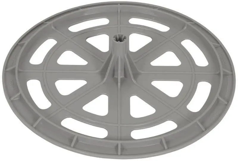 Produktfoto 1 von DEHNiso-DLH Grundplatte D 300mm m. Steckbuchse D 10mm PE