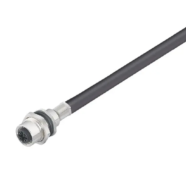 Produktfoto 1 von Einbaustecker, M12, PG 9, Polzahl: 5, 2 m