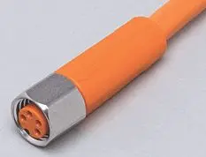 Produktfoto 1 von Anschlusskabel m.Buchse <50VAC 15m PVC Geh. PVC orange EPDM IP65/67-69K