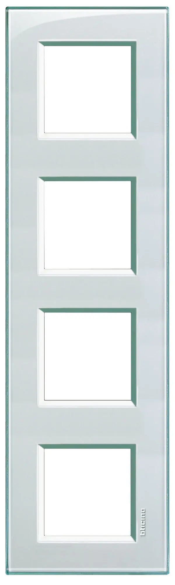 Produktfoto 1 von Abdeckrahmen LIVINGLIGHT: 4f, 2 + 2 + 2 + 2 Module, Aquamarin