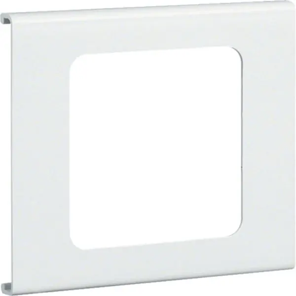 Produktfoto 1 von Blende 1-fach R7 für UP-Einsatz mit Rahmen PVC zu FB Oberteil 110mm