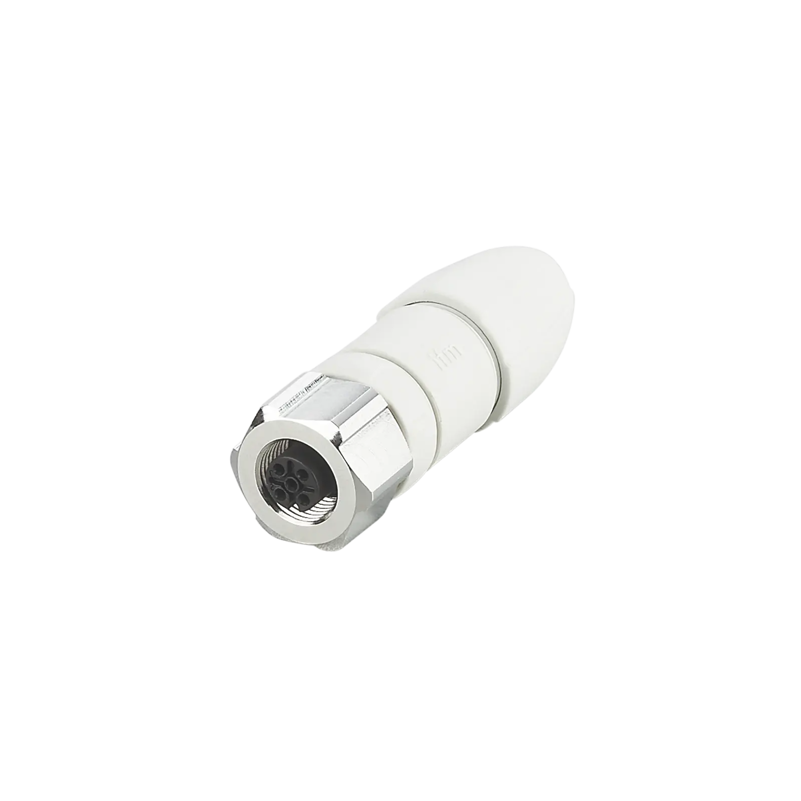 Produktfoto 1 von Konfektionierbare Buchse <60VAC Gehäuse PA 6.6 grau Dichtung:EPDM IP65/67-69K
