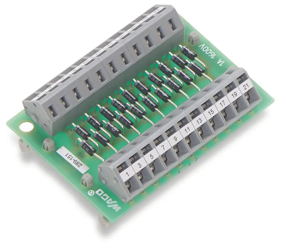 Produktfoto 1 von Bauteilmodul mit Diode,grau
