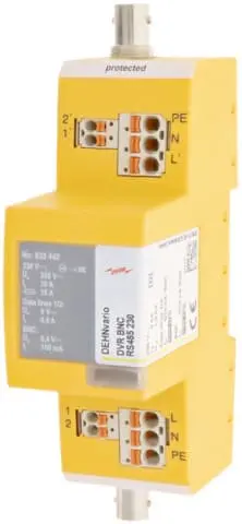 Produktfoto 1 von Überspannungsableiter DEHNvario 3in1 Lösung für analoge Kamerasysteme