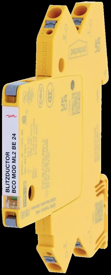 Produktfoto 1 von Modularer Kombi-Ableiter für 2 Einzeladern BLITZDUCTORconnect mit Defek