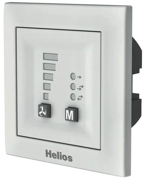Produktfoto 1 von Bedienelement 5-Stufen, 3-Betriebsarten mit LED, UP-Version