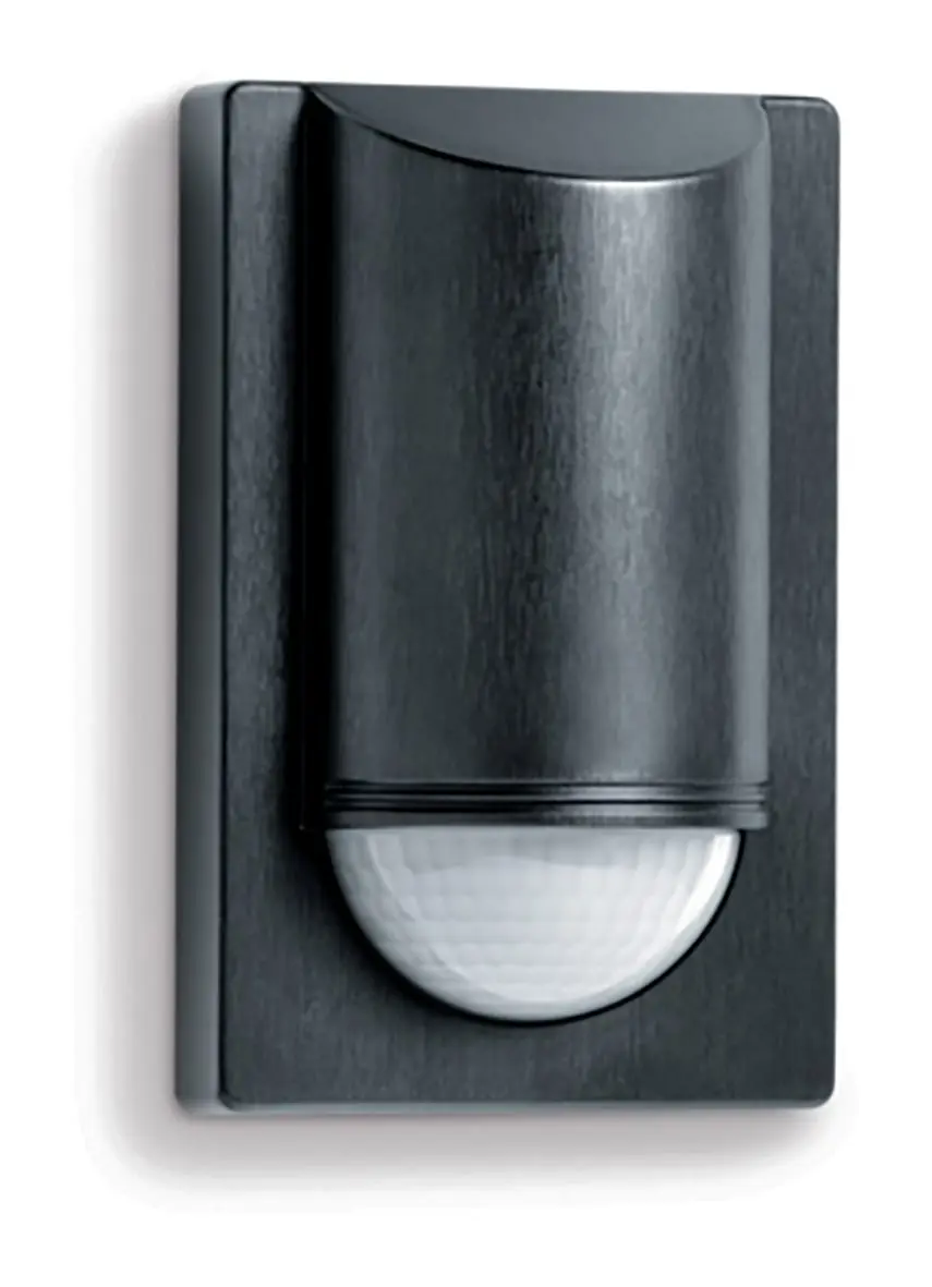 Produktfoto 1 von Bewegungsmelder IS 2180-2 schwarz, Passiv Infrarot, Aufputz, IP54, 180°