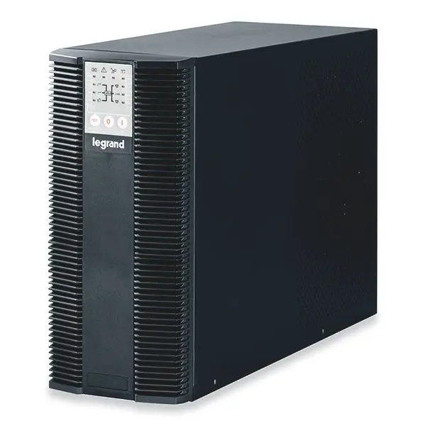 Produktfoto 1 von USV-Anlage 2000VA1800W, Online, Überbr.Zeit 5 Min70% Last, Tower, 6IEC