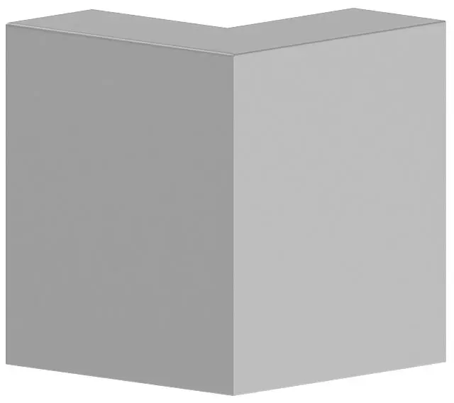 Produktfoto 1 von Außeneckhaube BRS 60x170/80, Stahl, verzinkt