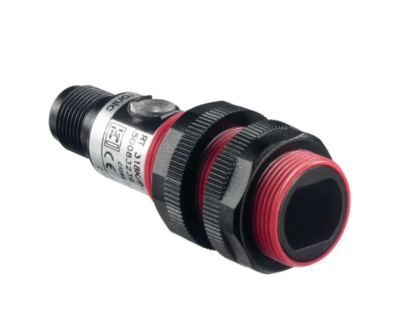 Produktfoto 1 von Taster Hintergrundausblendung 0,001-0,14m LED rot 10-30VDC
