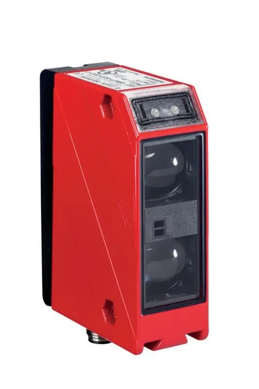 Produktfoto 1 von Taster Hintergrundausblendung 0,1-1,2m LED rot 10-30VDC