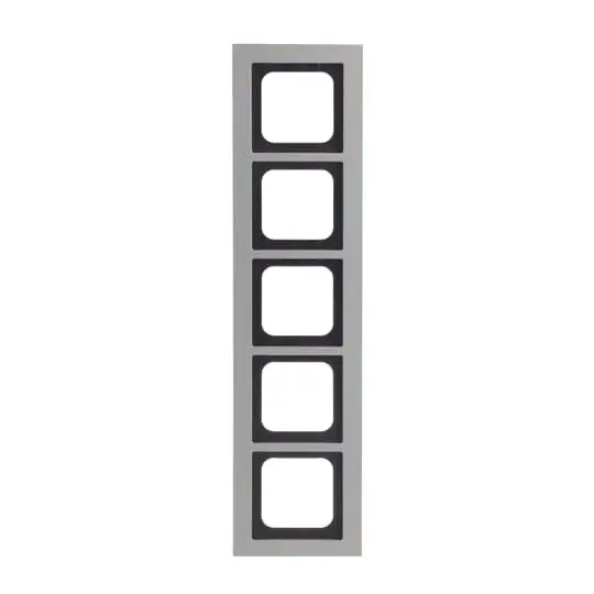 Produktfoto 1 von Abdeckrahmen, titan, Busch-axcent, Rahmen Busch-axcent