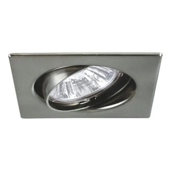 Produktfoto 1 von HV-Einbaustr. GU10 max. 50W/nickel matt