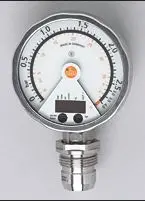 Produktfoto 1 von el.Drucksensor m.Anzeige -0,124...2,5bar G 1 Außen Dichtkonus Relativdruck
