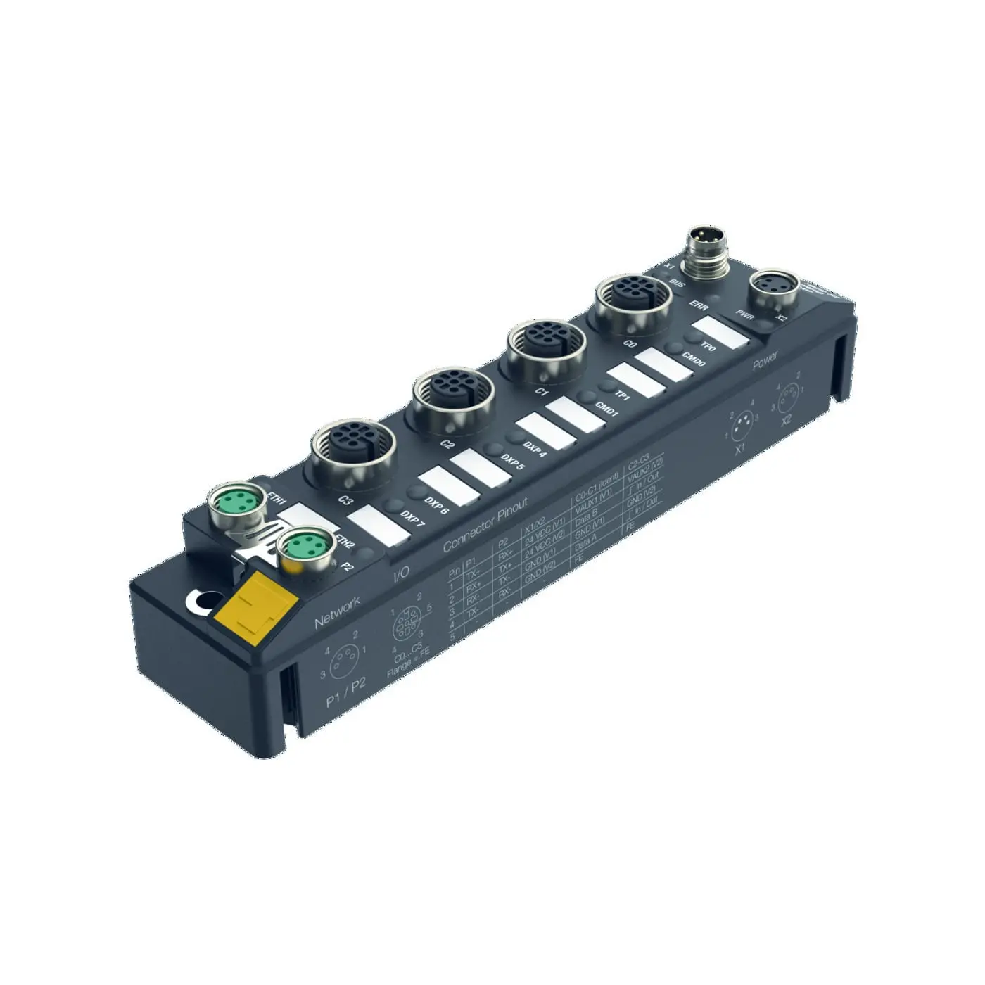 Produktfoto 1 von TBEN-S Multiprotokoll-Modul für Ethernet, Kompaktes RFID- und I/O-Modul