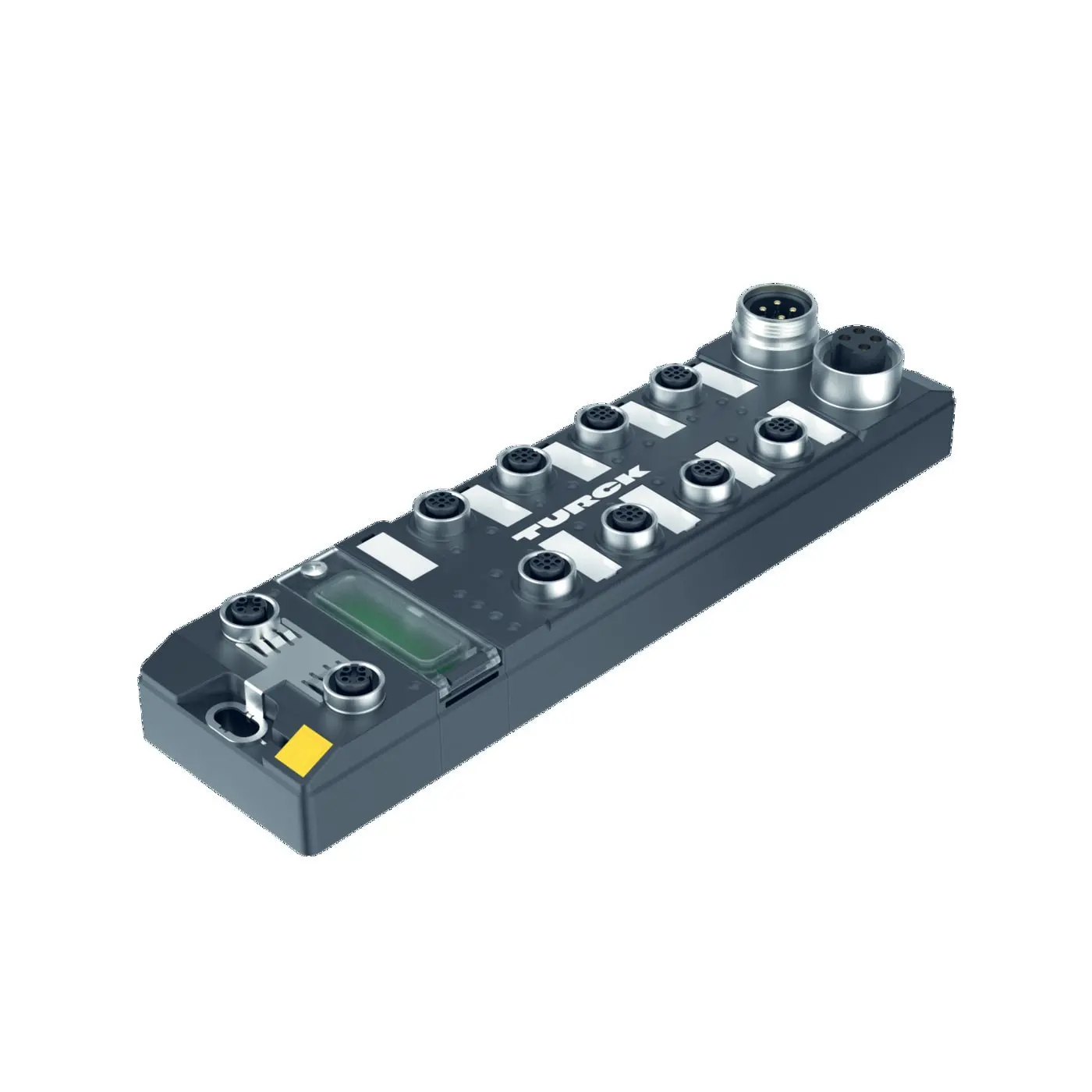 Produktfoto 1 von Kompaktes Multiprotokoll-I/O-Modul für Ethernet, 16 universelle digitale Kanäle
