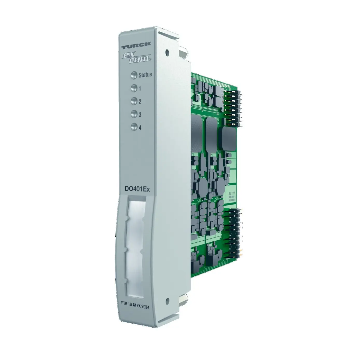 Produktfoto 1 von Remote I/O-System excom 4-Kanal Ausgangsmodul digital PTB 10 ATEX 2024