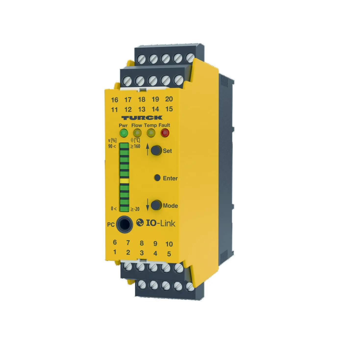 Produktfoto 1 von Flow Modul Für den Anschluss von Strömungssensoren IO-Link Device