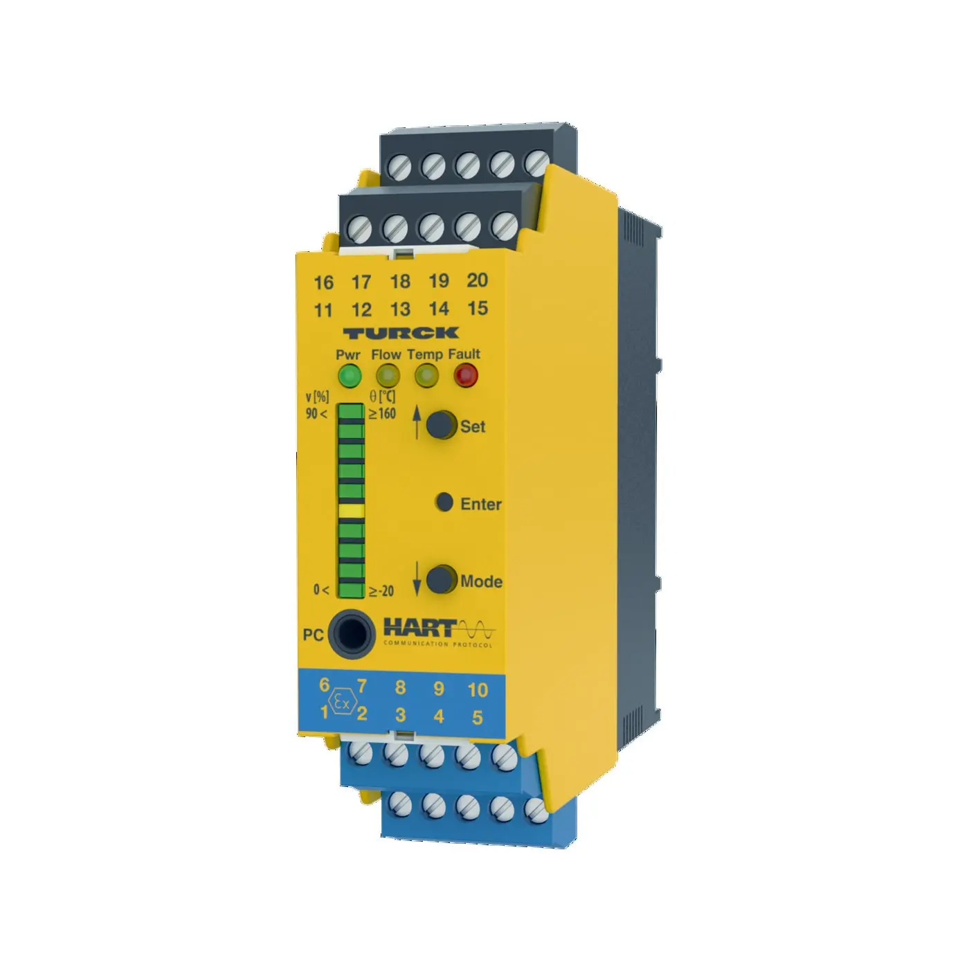 Produktfoto 1 von Flow Modul Für den Anschluss von Ex-Strömungssensoren HART Device