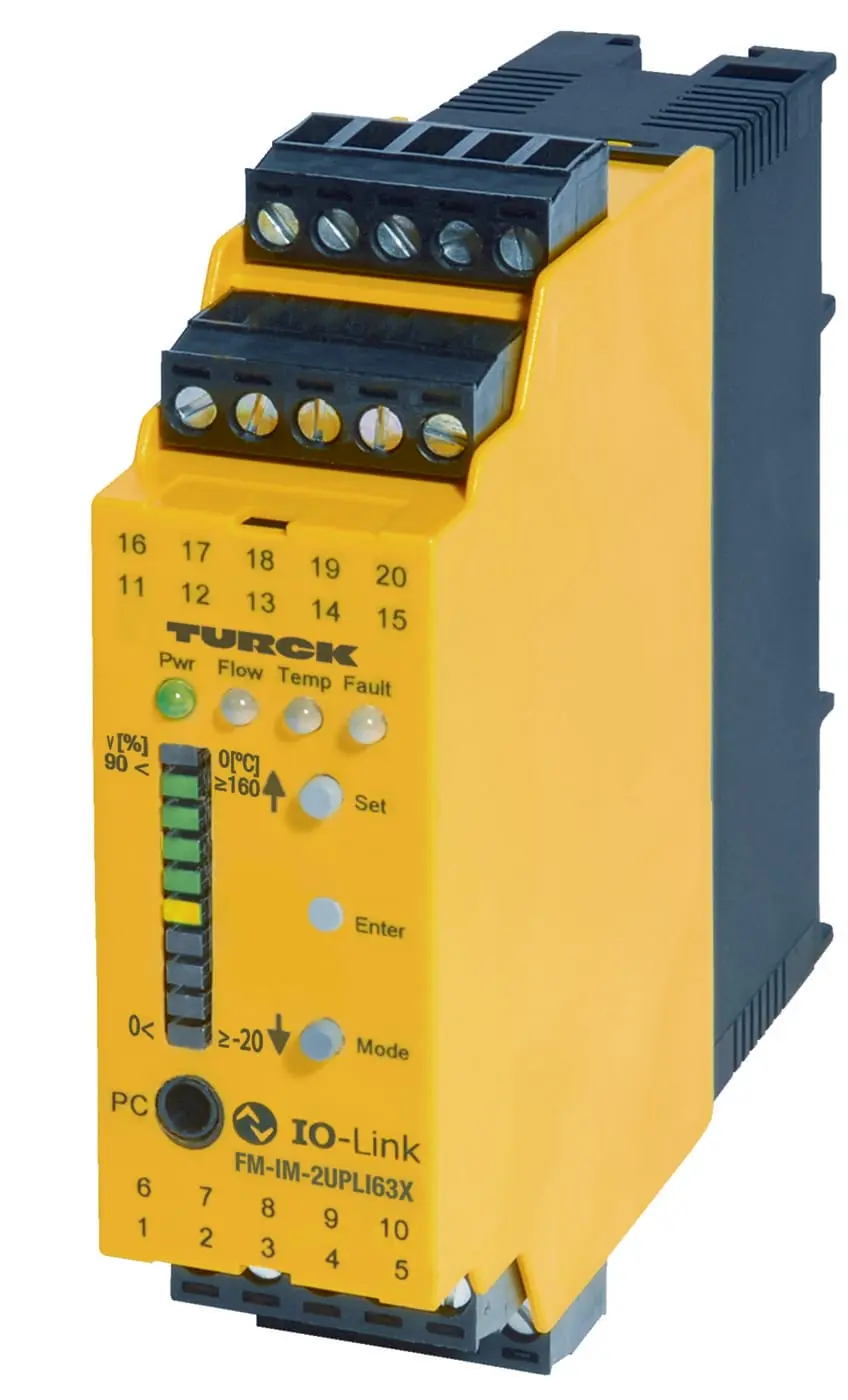 Produktfoto 1 von Flow Modul Für den Anschluss von Strömungssensoren IO-Link Device
