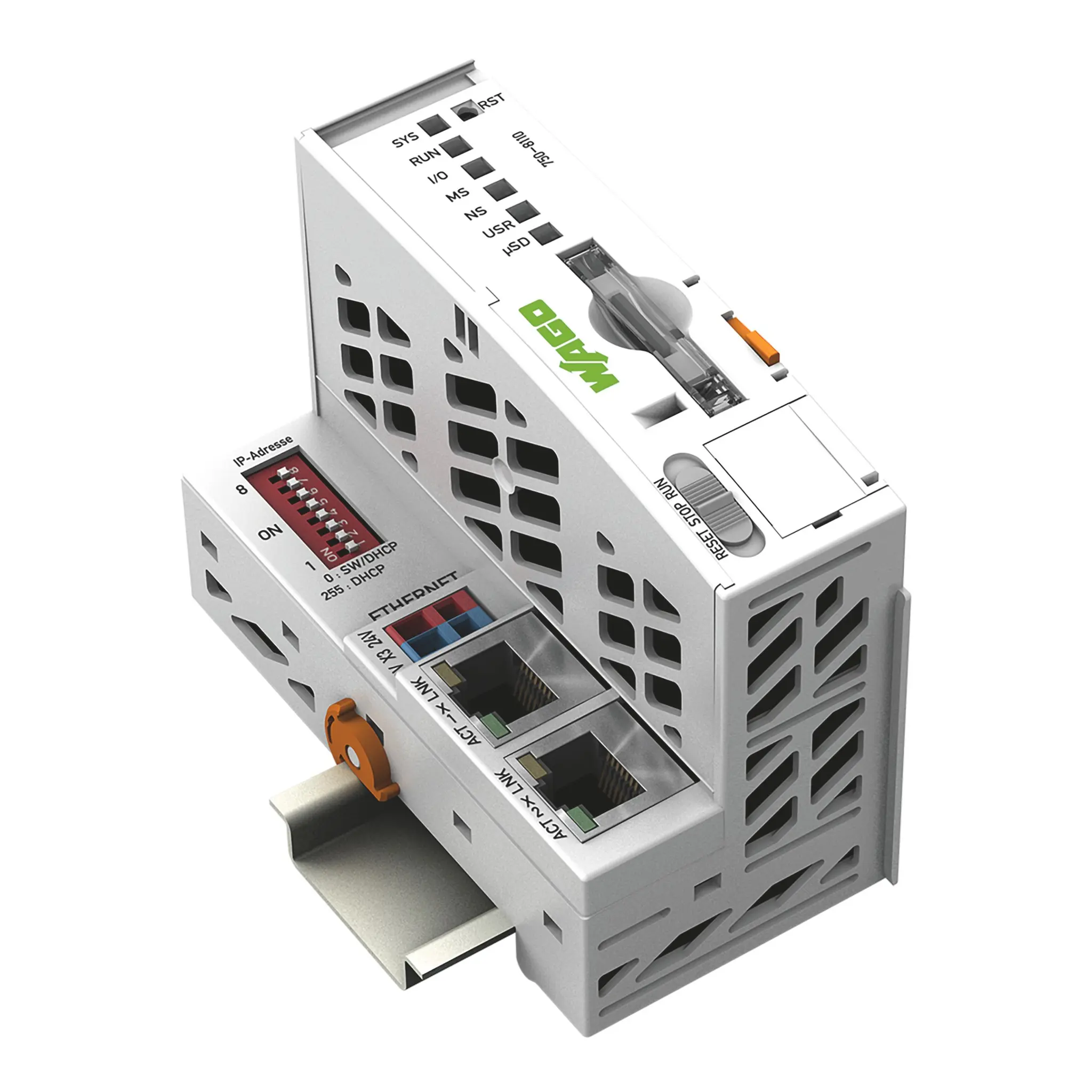 Produktfoto 1 von Controller PFC100, 2. Generation, 2 x ETHERNET