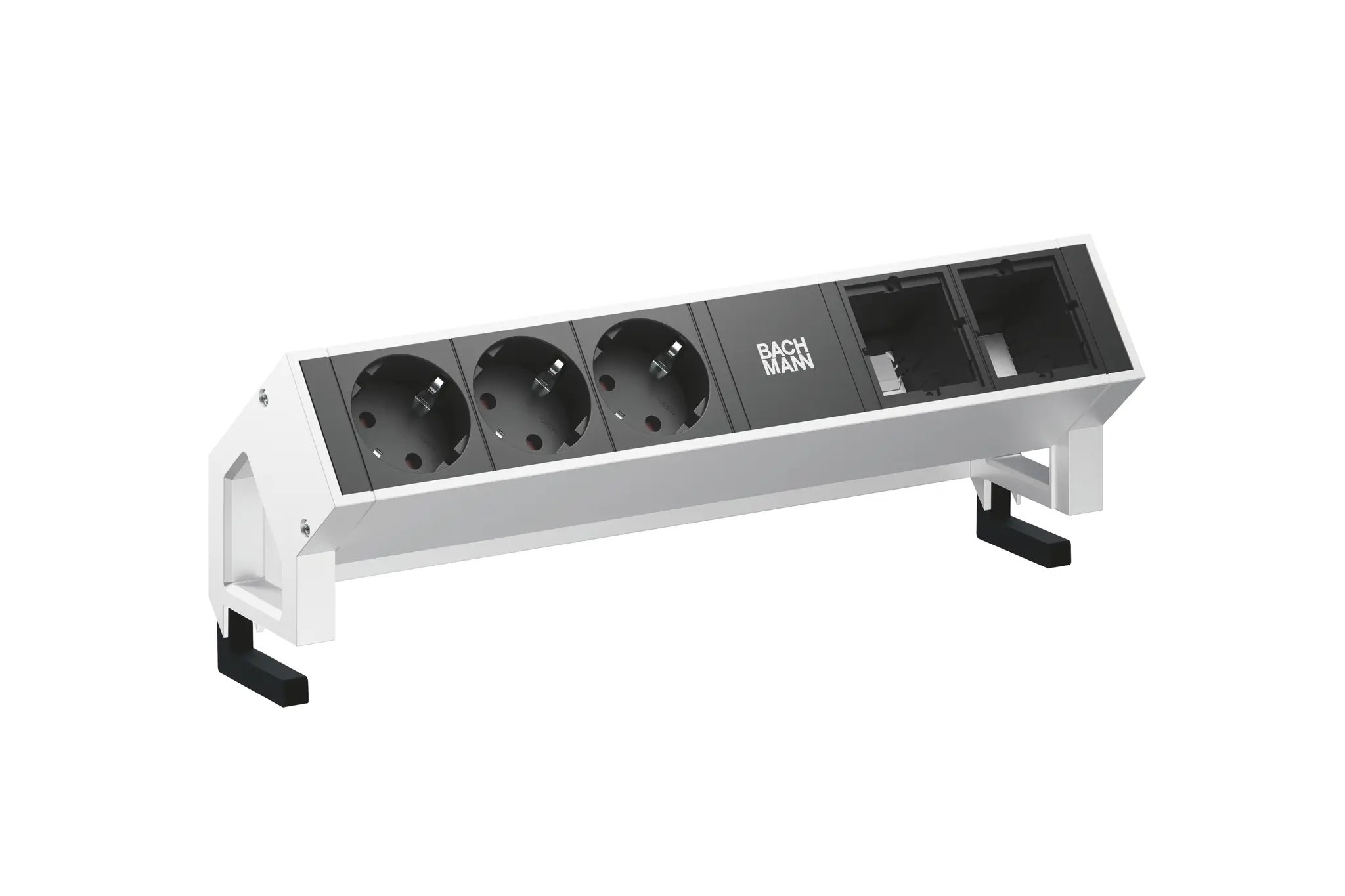 Produktfoto 1 von DESK2 3xSchuko 2xABD Strom 0 RAL9010