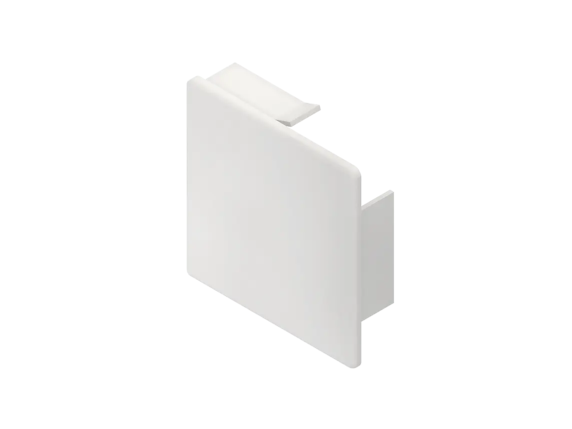 Produktfoto 1 von Endstück HKL 60x60 grau RAL7030 ES6060.1