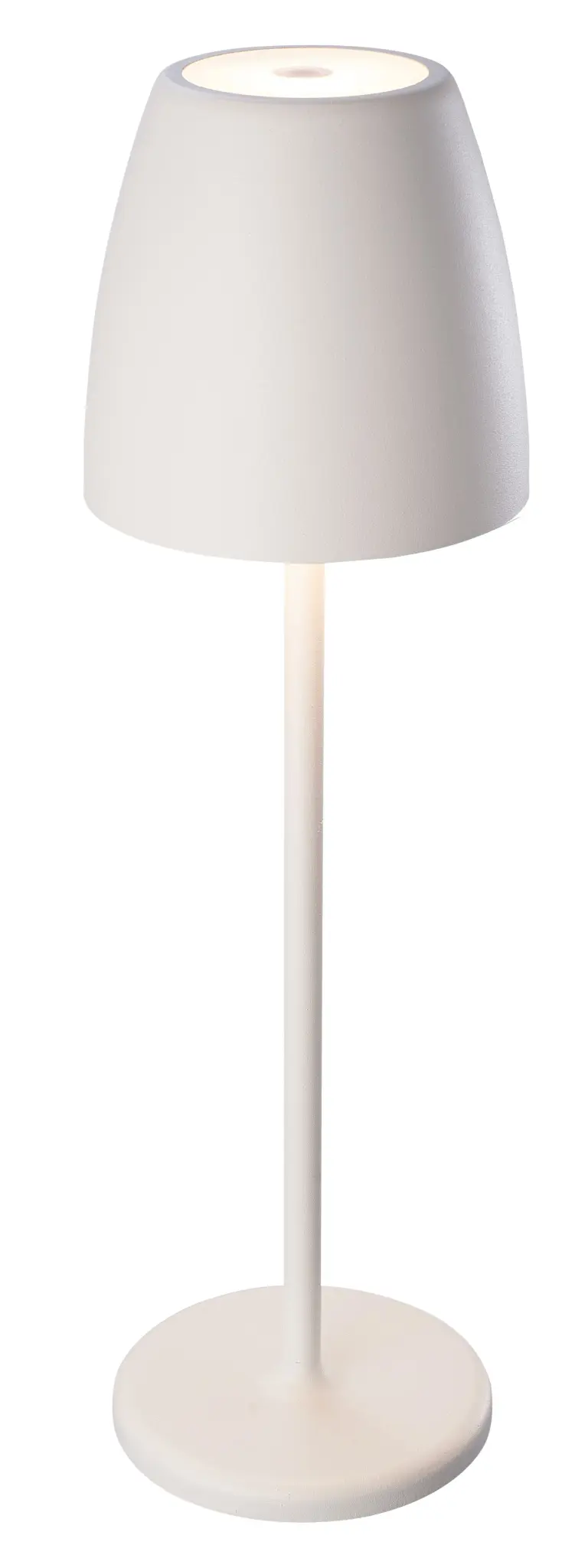 Produktfoto 1 von Megatron MT68051 TAVOLA Akku Tischl. ws Alu antikweiss dim IP54 2W 200lm 827