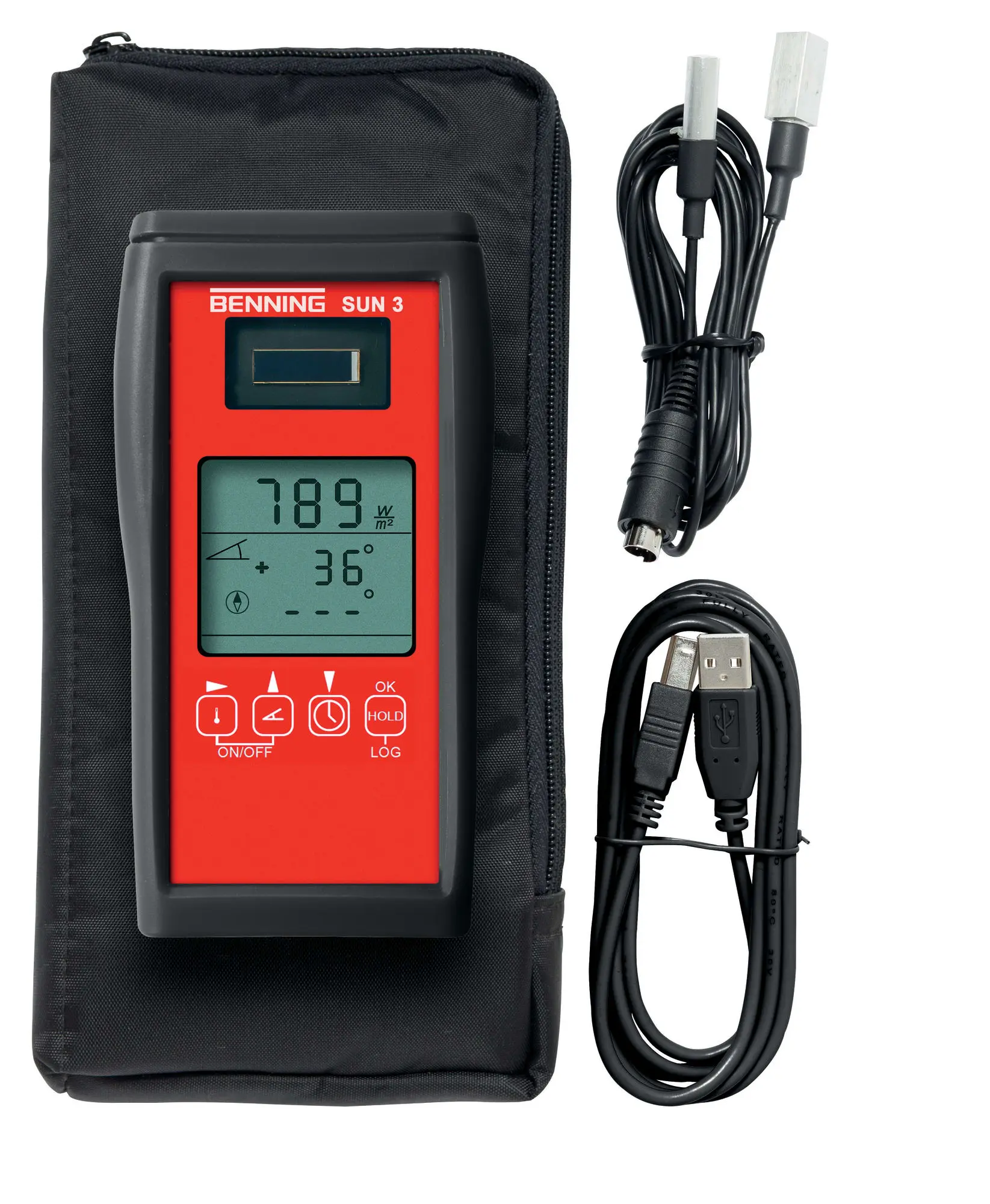 Produktfoto 1 von Einstrahlungs- und Temperaturmessgerät