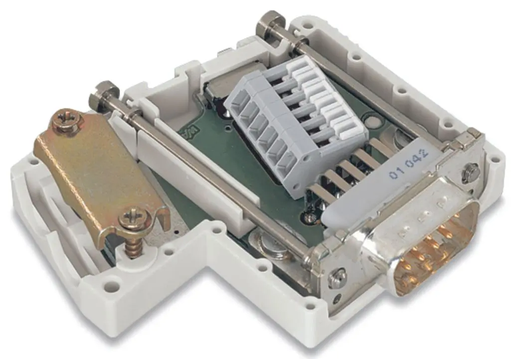 Produktfoto 1 von CC-Link-Feldbusstecker,mit D-Sub-Stecker,9-polig,lichtgrau