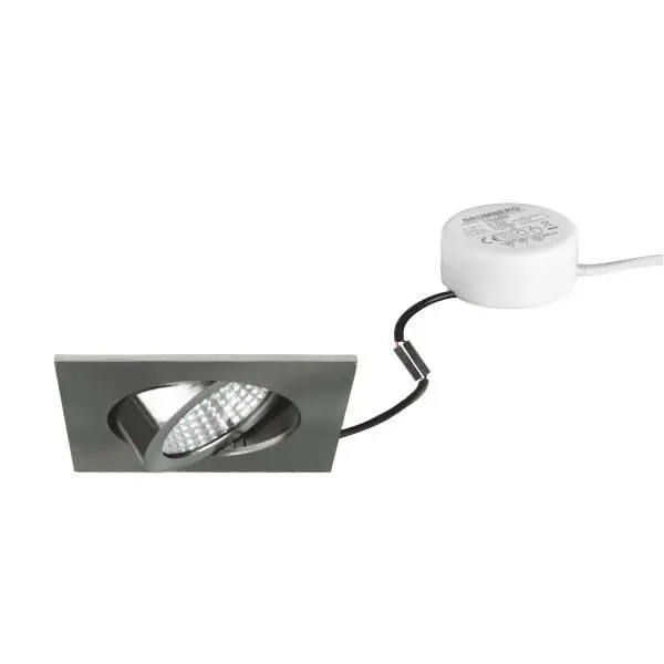 Produktfoto 1 von LED EBS 230V 6W 3000K nickel matt dimmbar Phasenanschnitt-/ abschnitt