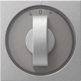 Produktfoto 1 von Abdeckung Knebel Zeit und Jalousie System 55 Farbe alu