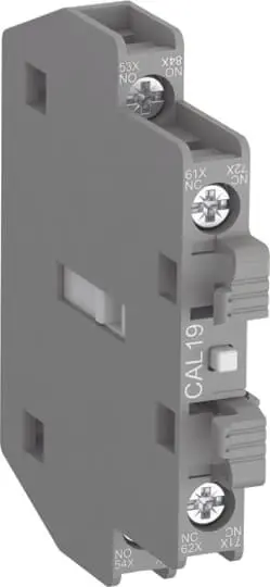 Produktfoto 1 von CAL19-11B Hilfsschalterblock seitlich anrastbar 1S + 1Ö