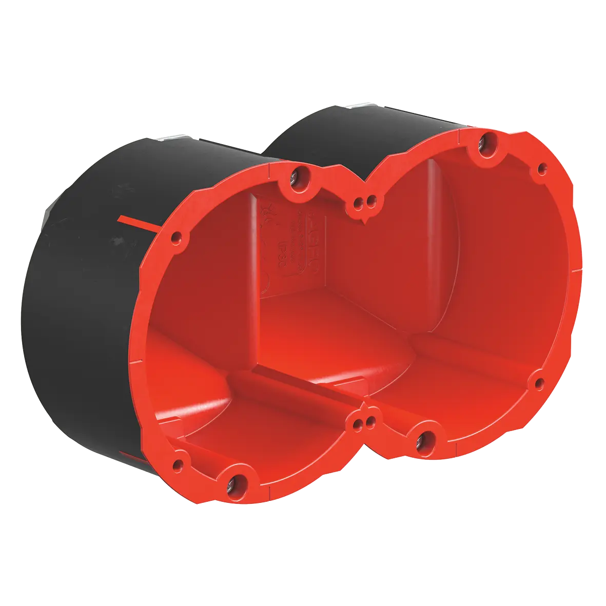 Produktfoto 1 von Brandschutz Quickbox Maxi HWD 90 2x1 Ø83mm f.EI30-EI90 145x83x73.5mm