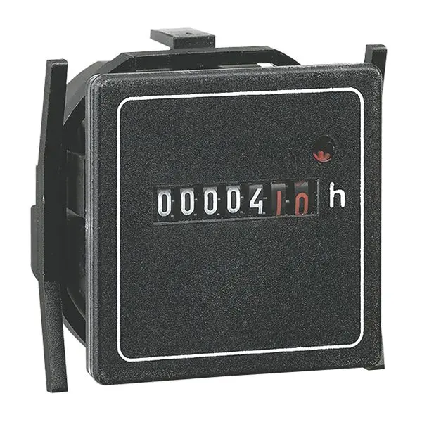 Produktfoto 1 von Betriebsstundenzähler ContaRex, 48x48mm, 10 .. 80 VDC, IP 40, einbau
