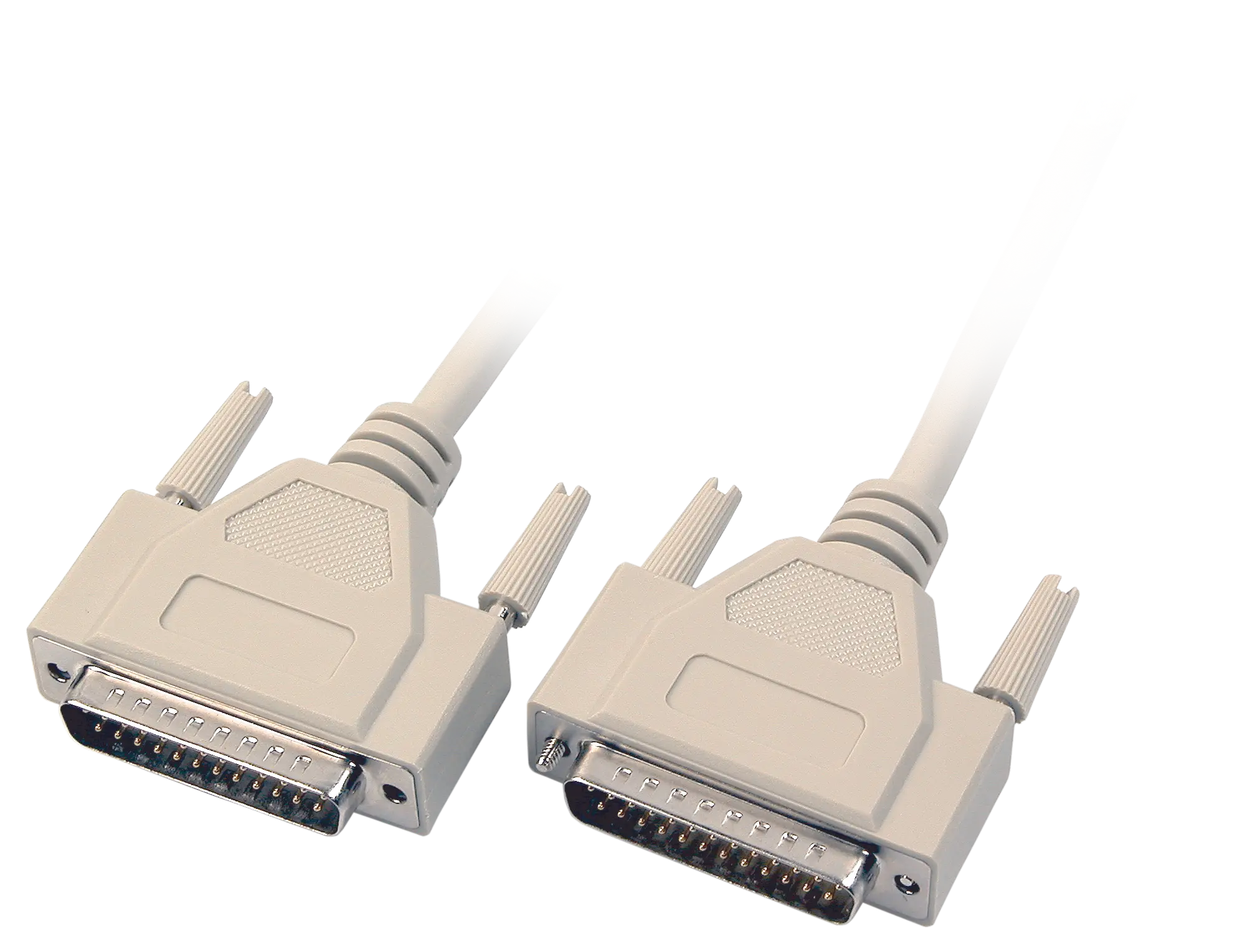 Produktfoto 1 von Datenkabel seriell 1:1 3m Stecker-Stecker 25pol