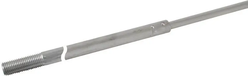 Produktfoto 1 von Fangstange D 16/10mm L 3000mm AlMgSi m. Gewinde M16