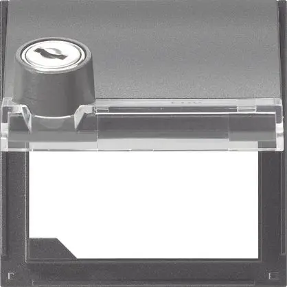Produktfoto 1 von Adapterrahmen KD BSF Schloss sort TX44 WG UP anthrazit