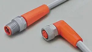 Produktfoto 1 von Verbindungskabel <50VAC 1,5m PUR Gehäuse TPU orange FKM IP65/67-69K
