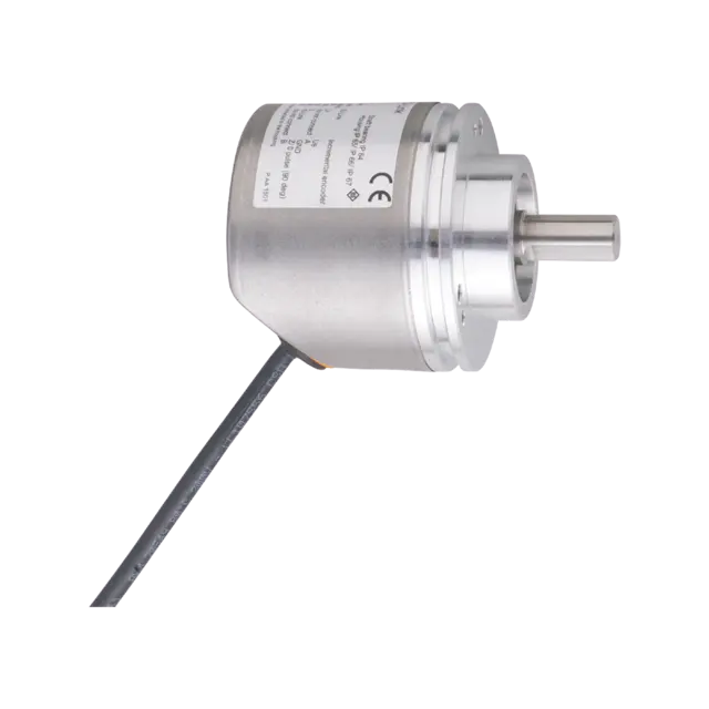 Produktfoto 1 von Vollwellendrehgeber D=10mm Auflösung 1...10000 IO-Link 2m