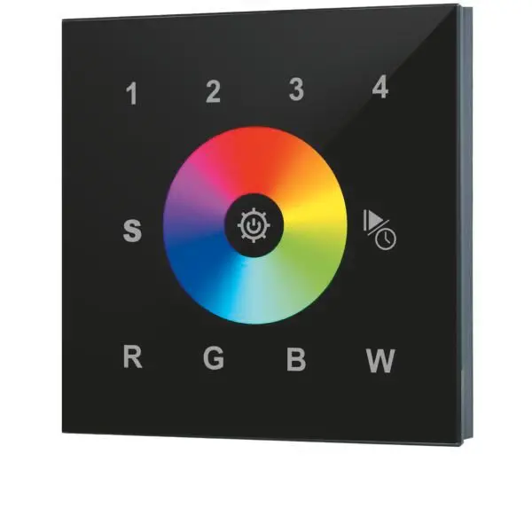 Produktfoto 1 von Wandpanel schwarz zu 18192000