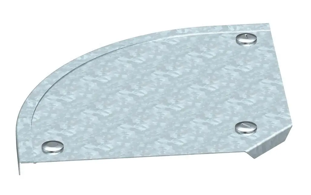 Produktfoto 1 von Deckel Bogen 90° mit Drehriegeln, für RB 90 300 B300mm, St, DD