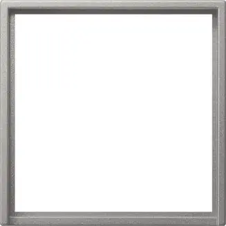 Produktfoto 1 von Adapterrahmen quadr. 50 x 50 mm System 55 Edelstahl