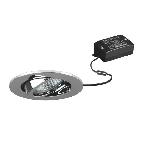 Produktfoto 1 von LED-Einbaustrahler 230V 6W 3000K chrom