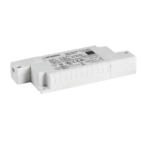 Produktfoto 1 von LED-Konverter 350mA 5,6 - 14W, Phasenabschnittdimmbar Zugentlastung
