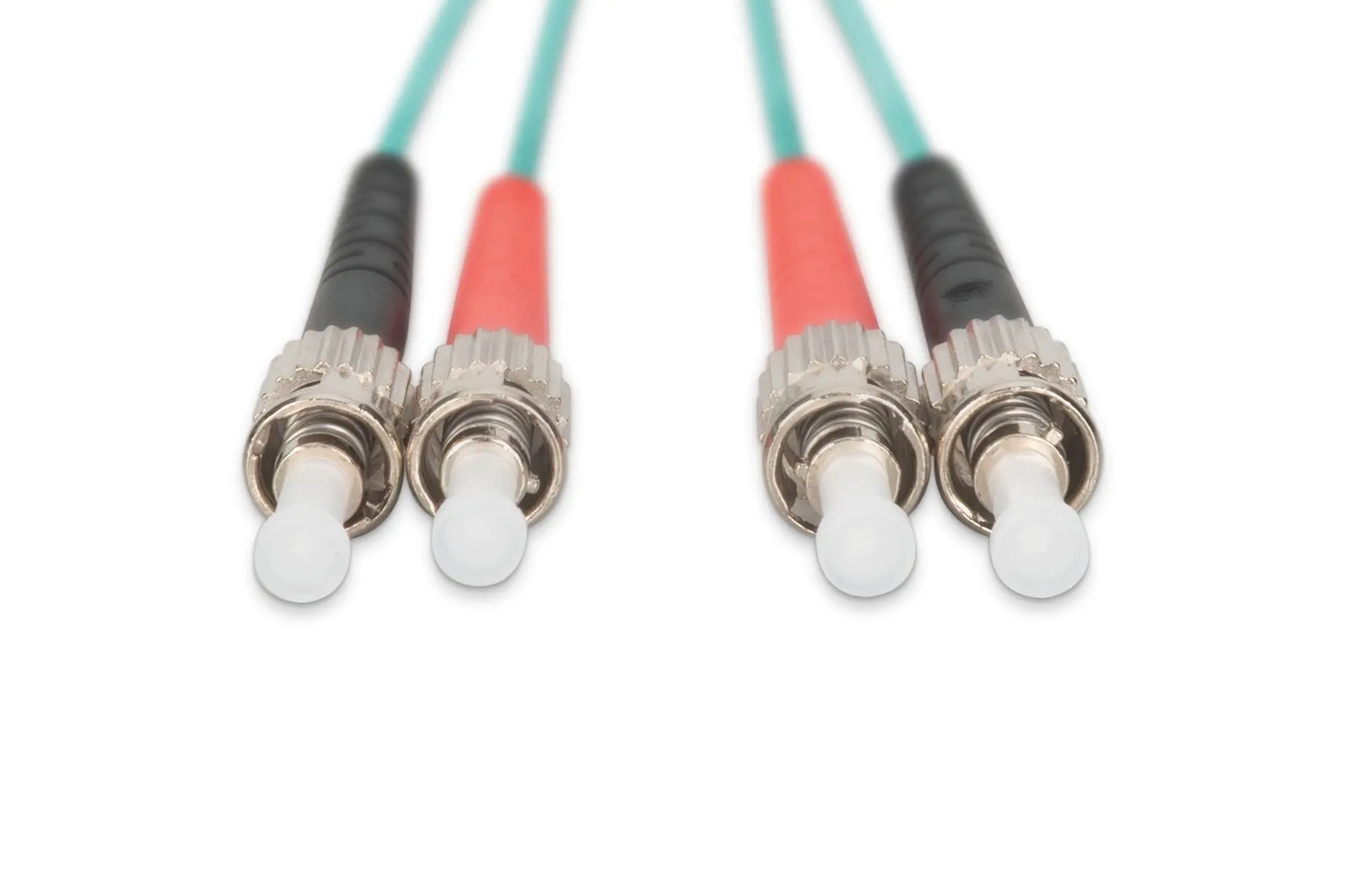 Produktfoto 1 von LWL Multimode OM 3 Patchkabel ST/ST Multimode 50/125M Duplex Länge: 1m
